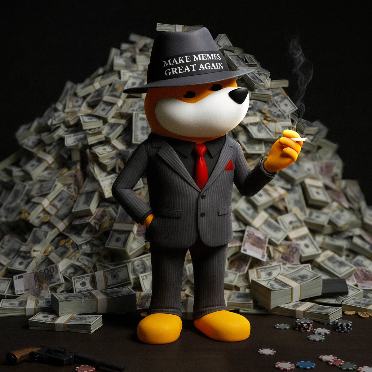 MMGAcoin__'s tweet image. gm boss 🫡 

let’s make memes great again