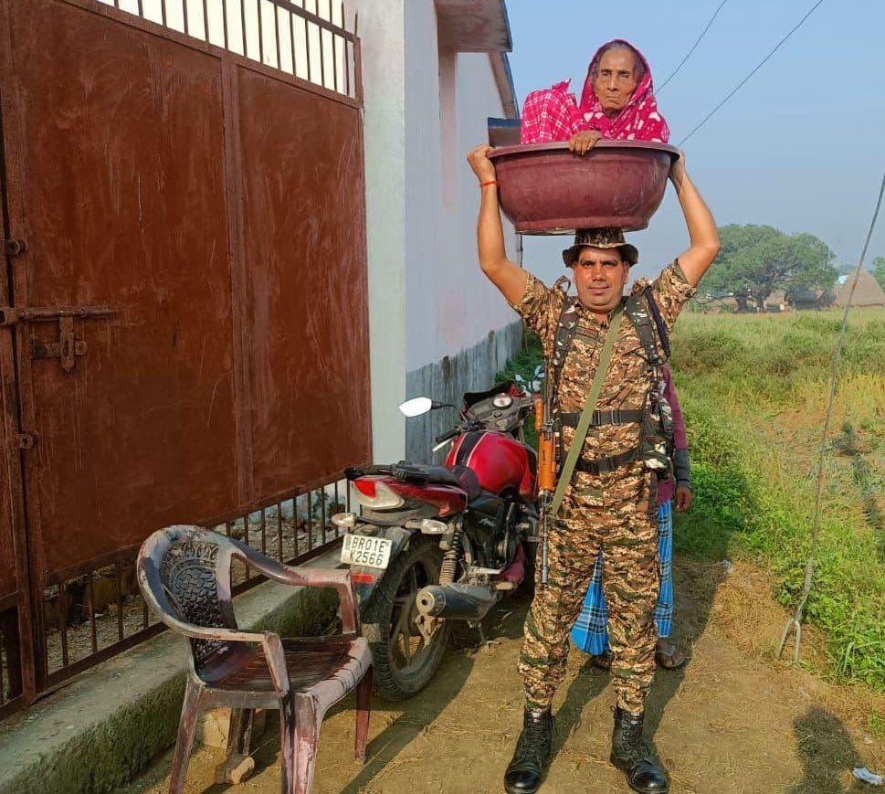Ranbir_Crpf's tweet photo. #Election #DigitalCopy #Bihar #Election #Vote #Media #BiharElection2025
#BiharElection
@crpfindia #madadgar https://t.co/X2hVwwOLhu