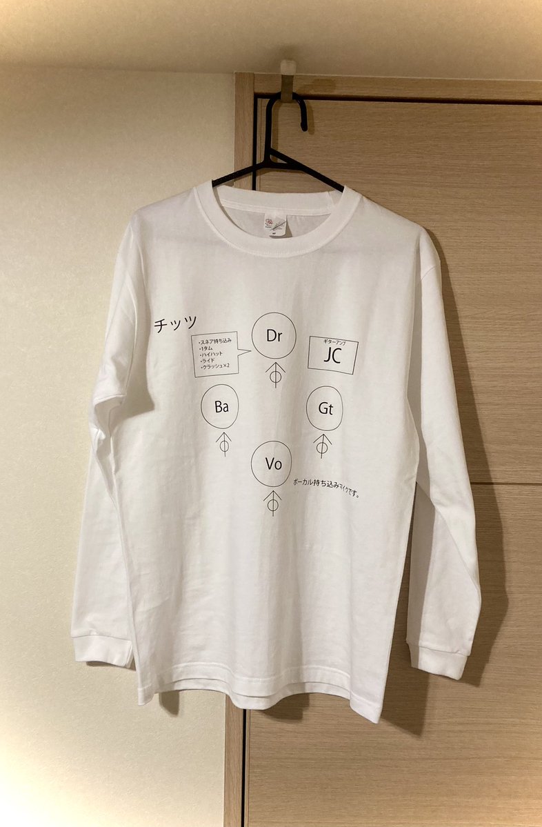 明後日、チッツライブです。
ロンTも販売します。

◾️11/08（土）南堀江environment 0g

路地裏音楽祭vol.9

【出演】
DJ dododrum
青い紫陽花
Alice Kitela
shule And christmas(dog2)
Takashi Suzuki
DJ naonari ueda
k the musicgirl
深夜/xinya
クガツノシチガツ
チッツ

出店：カリーノアトリエ