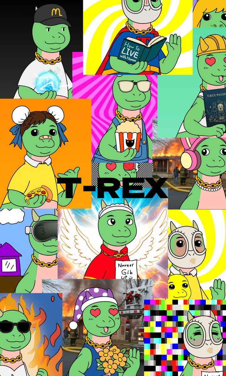 reinsweb3's tweet image. Meet the T-Rex-themed phone wallpaper!🦖

Now you can show your style and @TREX_chain affiliation everywhere just by pulling out your phone😎

Never give up guys🔥

Stay Rexy.