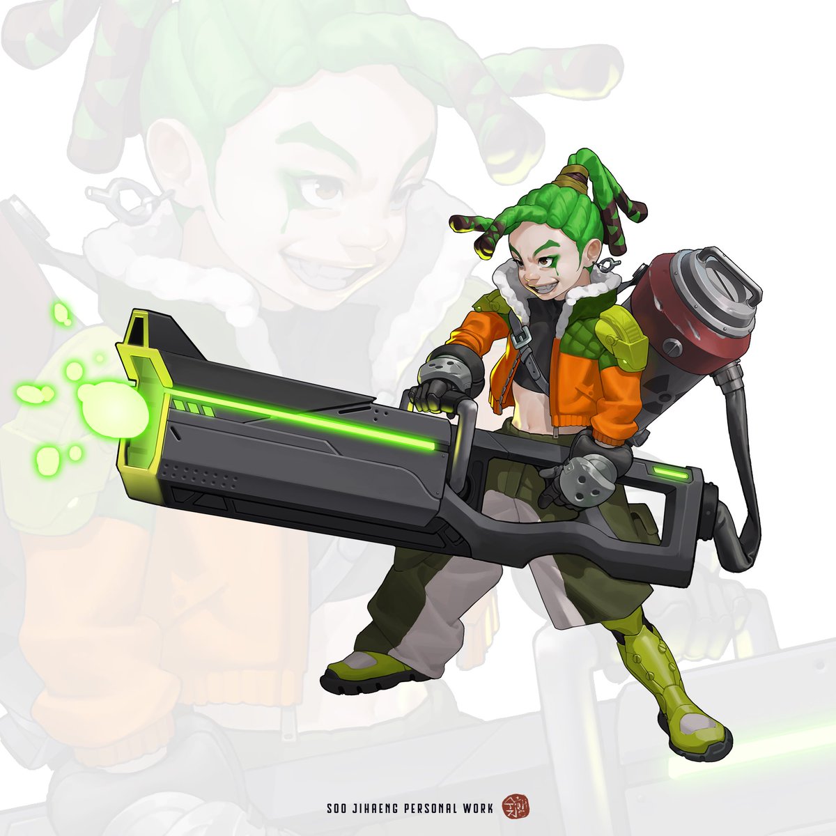 “ Boom 😜 “
It’s just personal work not a real game

와이랩에서 강의중입니다

#그림 #draw #chacterdesign