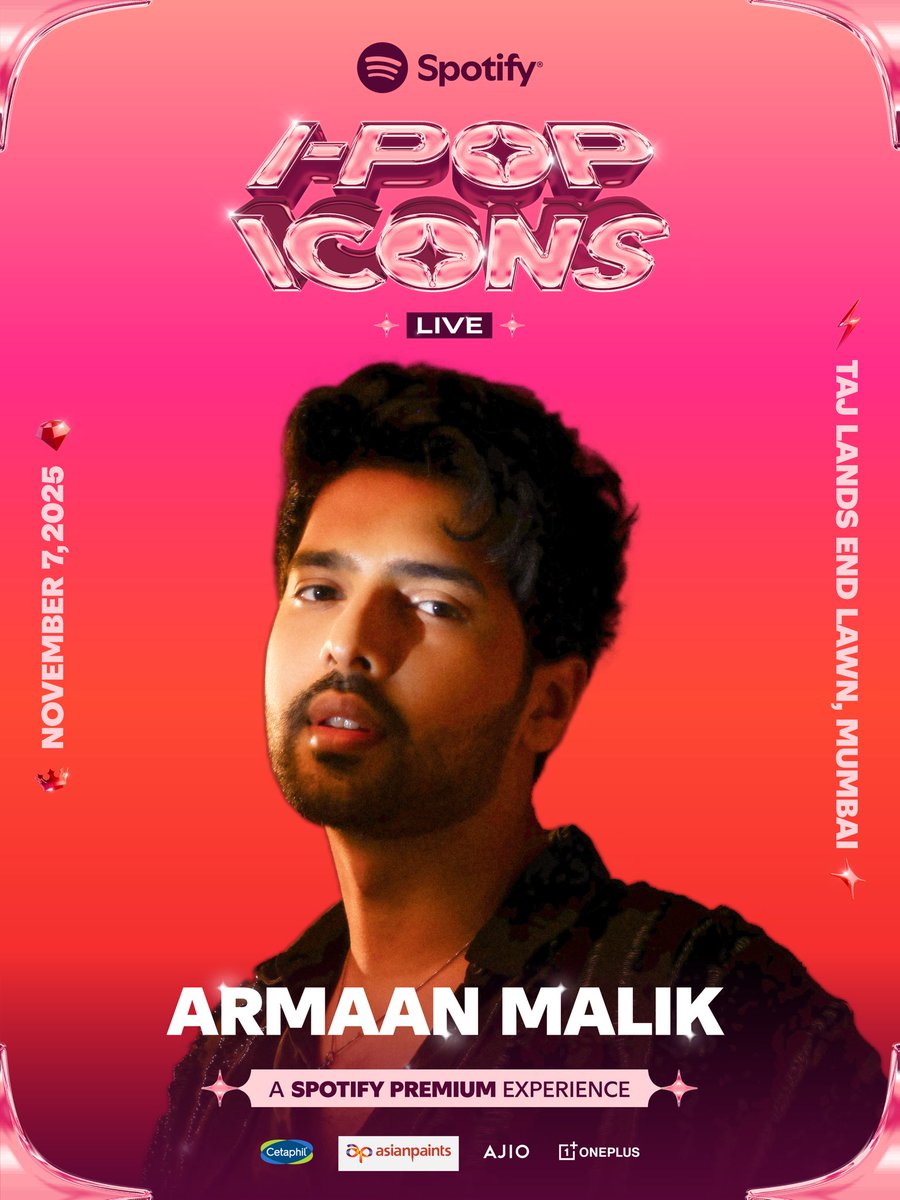 ArmaanMalik22's tweet photo. Mumbai, see you this Friday with @spotifyindia at the I-Pop Icons LIVE night! See you there x 🩵

RSVP Link: https://t.co/htXtKty9QN https://t.co/YUrXADXt5L