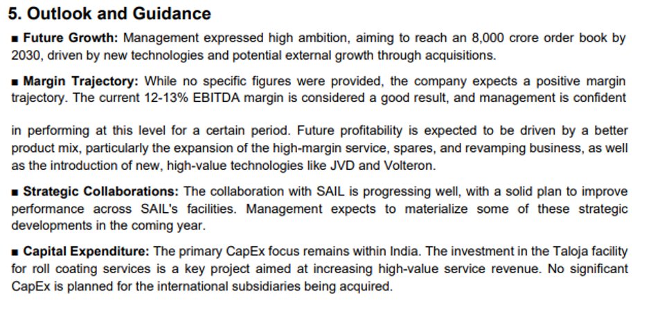 myAlerts_in's tweet image. #COCKERILL #COCKERILLQ2 John Cockerill India Ltd Q2FY26 Earnings Concall Summary (Extract) I Subscribe on our website to receive full summaries via WhatsApp / Email