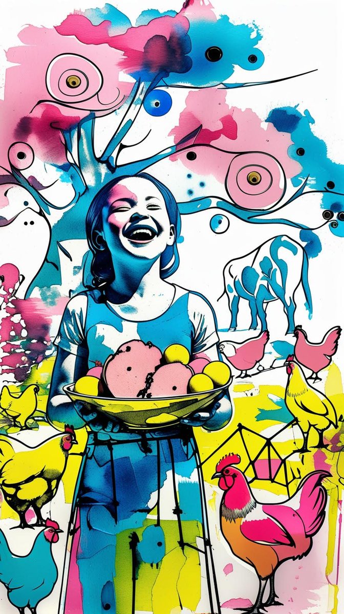 Girl with a bowl of fruits🍍🍎🍓🍇
Digitalillustration
By Miabo Enyadike