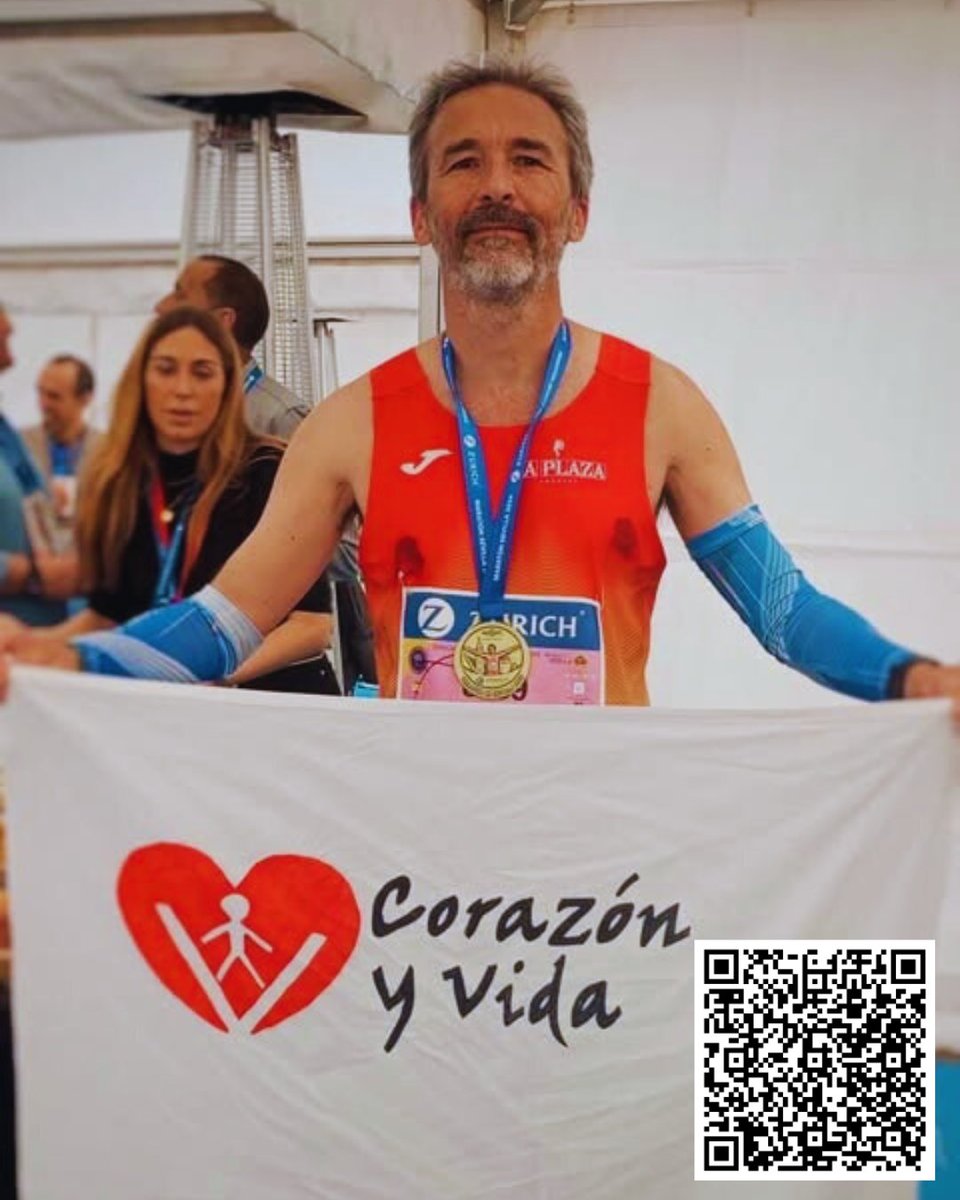 🏃‍♂️Juan Manuel vuelve a correr la Maratón de #Sevilla  con un dorsal solidario para apoyar a Corazón y Vida.

Su objetivo: recaudar 500€  para ayudar a los pequeños con #cardiopatía congénita 👧🧑

Apoya su reto desde 1€ 👇

corazonyvida.org/donacion-a-cor…

<a href="/elmister68/">elmister68</a>, gracias ❤️