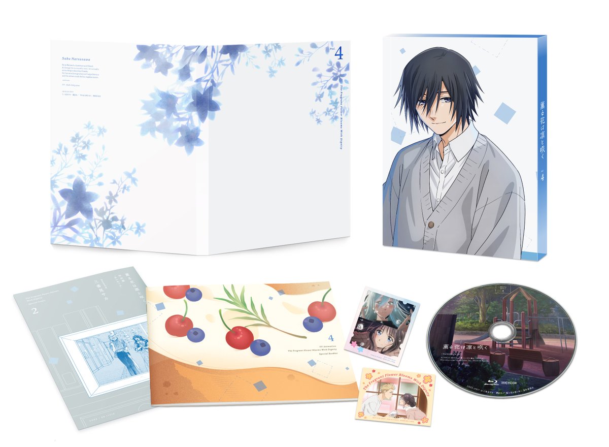 TVアニメ『薫る花は凛と咲く』 ＼＼Blu-ray&DVD予約受付中／／ 第4巻の