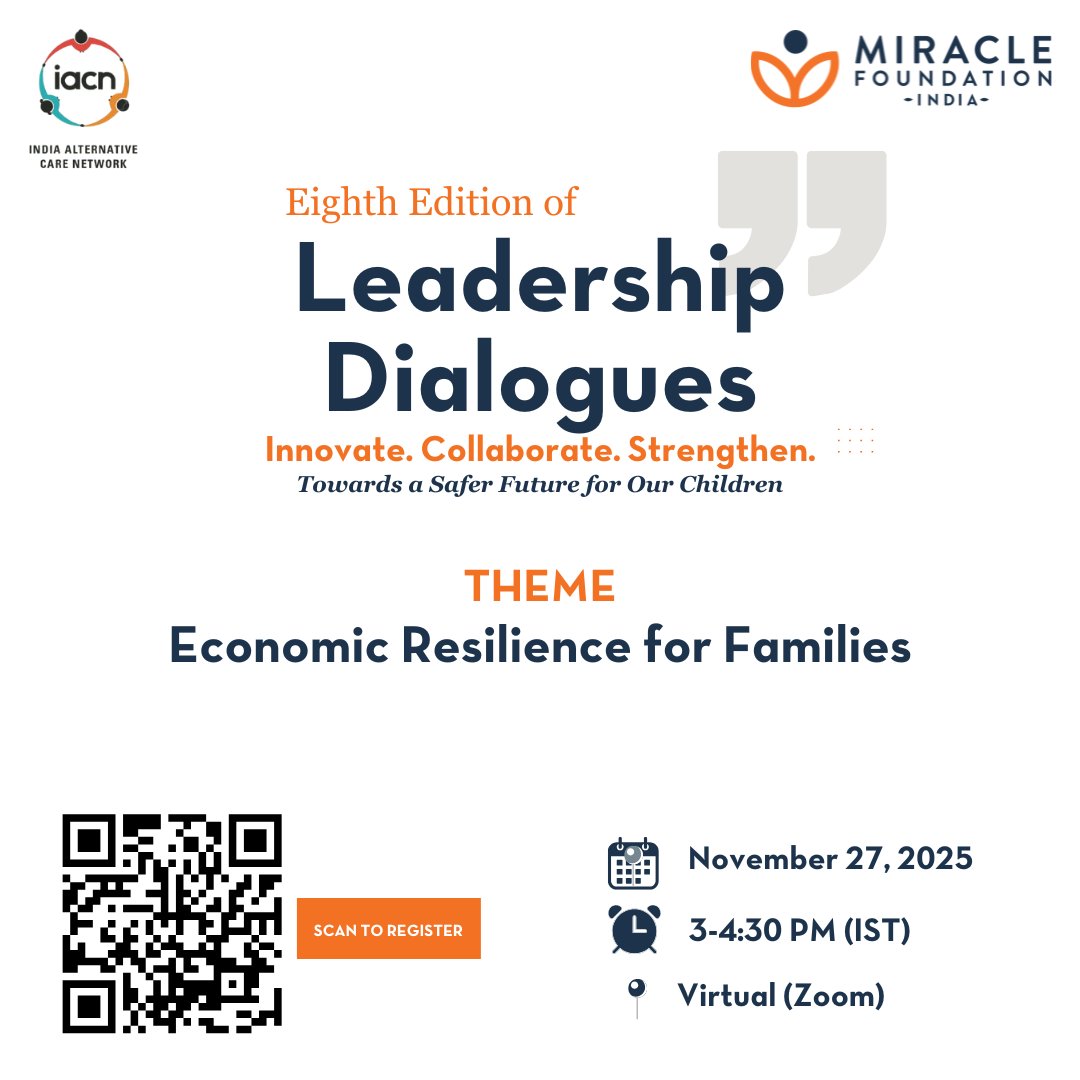 Economic vulnerability increases the risk of child neglect and remains a major driver of family disruption in India. Building economic resilience is not just about reducing poverty — it’s about empowering families to provide safe, nurturing environments where children can thrive.