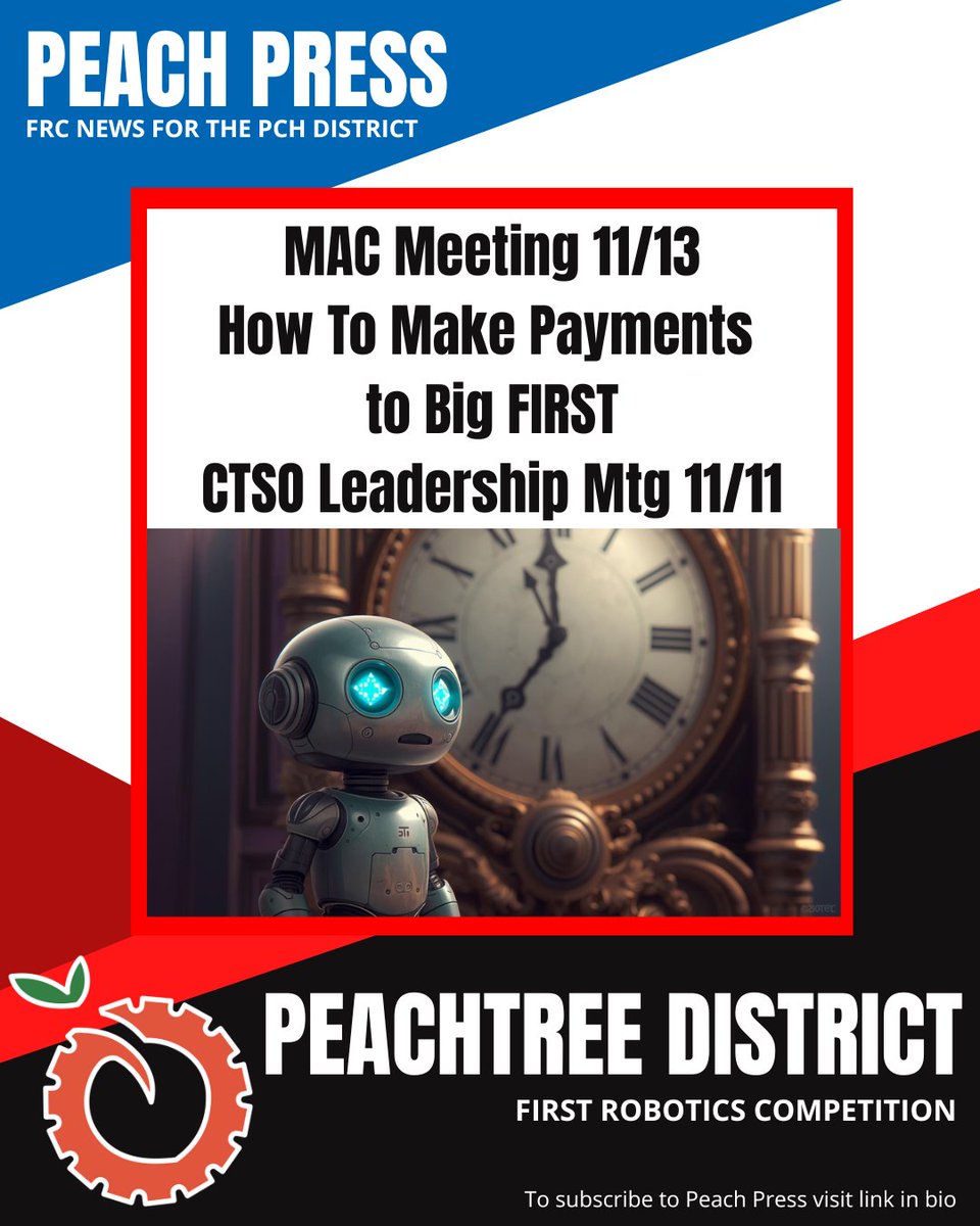 GeorgiaFIRST Robotics tweet media