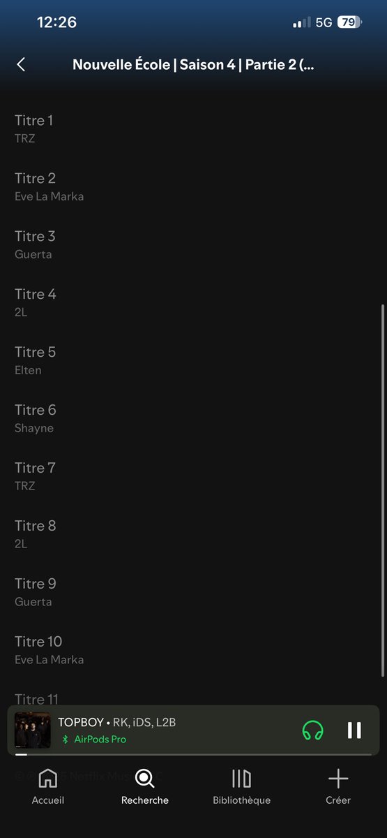 Bdinder_'s tweet photo. J’ai vue vous allez voir @spotifyfrance je vous déteste donc maks ziena zedie éliminé de nouvelle école svp @NetflixFR faites quelque chose https://t.co/FnYmIoBww8