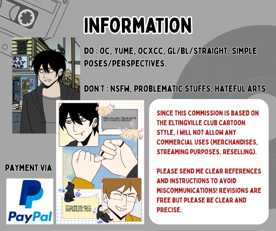 nakirakugaki's tweet image. Hi yall! I&apos;m opening an Eltingville Club style commissions, below are the pricelist, samples etc. If you&apos;re interested, you can DM me ^^)🌺 I&apos;ll take 3 slots for now 👀 

#eltingvilleclub #eltingvillecluboc #opencommissions