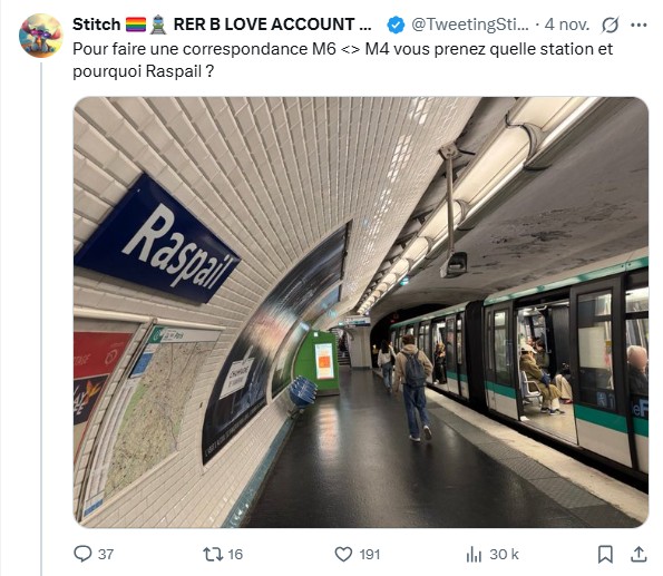 Passion RATP tweet media