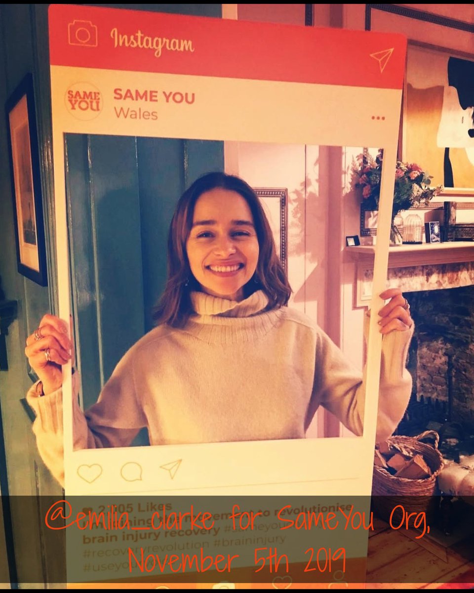 emgot88's tweet photo. 6 years with #SameYou.🧡
Same You is the charity founded by Emilia in March 2019, working in the field of health, especially brain injuries. Both Emilia and her mother were honored with the MBE order last year, by the British Royal Family, for their achievements and work. https://t.co/MgfY4lzT7p