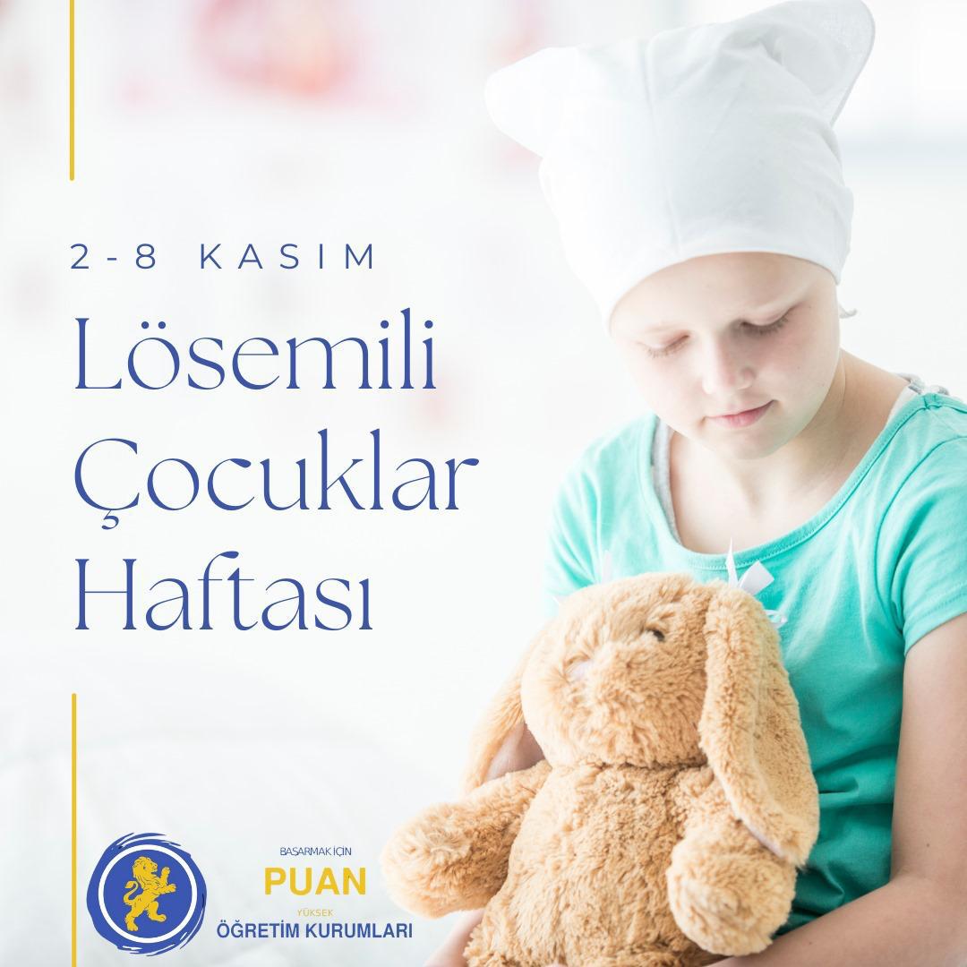“Her saç teli, her gülümseme bir umut…
Lösemiyle mücadele eden tüm kahramanlara güç, sabır ve sağlık diliyoruz.
#LösemiHaftası #UmutHepVar”