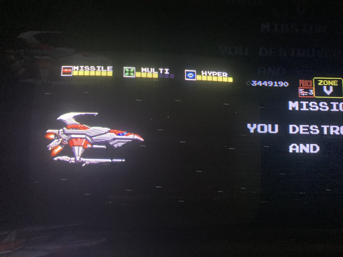 matsuyu_sasurai's tweet image. 初代ダライアス🐢ゾーン突破
稼ぎも何もないけれど、クリアしたのは久しぶり☺️
 #ミカド1周クリア番長