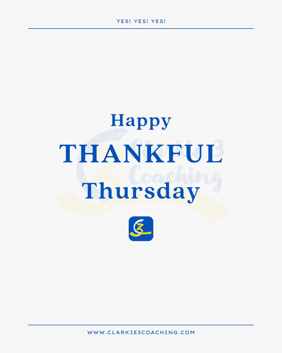 #YesYesYes💙💛
What are you thankful for today?

#TogetherHasPower🤝 #PositivityFuelsPerformance