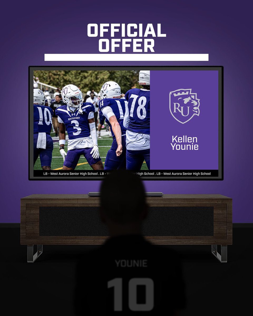 After speaking with <a href="/Coach_KalamaK/">Kalama Kaluhiokalani</a>, I am blessed to receive an offer to continue my career at <a href="/RockfordUFB/">Rockford U Football</a>!

<a href="/WABlackhawkFB/">West Aurora Football</a> <a href="/coacheimer/">Coach Eimer</a> <a href="/CoachGesiak/">Dave Gesiakowski</a> <a href="/StremelWAHS/">Coach Stremel</a> <a href="/PrepRedzoneIL/">Prep Redzone Illinois</a> <a href="/sixstarfootball/">Six Star Football | PLUS+</a> <a href="/EDGYTIM/">Timothy “EDGYTIM” OHalloran</a> <a href="/ChiPlayerWatch/">Chicagoland Player Watch</a>