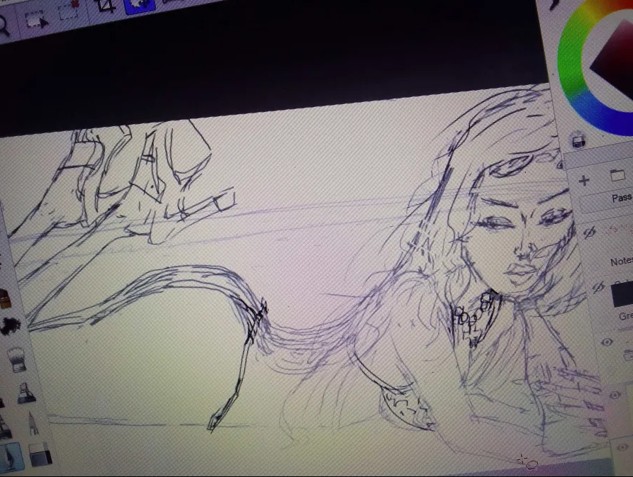 JBennetttttt's tweet image. [Exclusive]

Been busy but I&apos;m still on the grind 🤝
#art #wips #conceptart