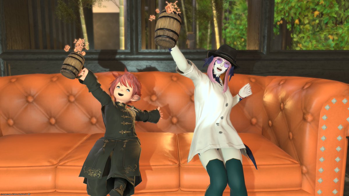 glimlin_ff14rp's tweet image. まさかのフレのフレだった！
楽しい時間をありがとうｗまたはなそうねー！
#RD_FF14