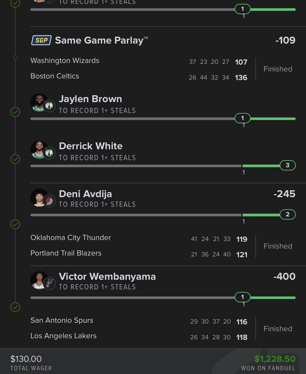 BLESSIN $70 TO 3 PEOPLE WHO LIKE, RT &amp; FOLLOW TODAY!! 💛💫💫

WE CASHED GOOD LAST NIGHT &amp;
THESE NBA SLIPS BEEN HITTIN BACK TO BACK 🏀💰

$130 -> $1,228.50 💰💥

SHOW SOME LOVE &amp; TAP IN — IM GONNA KEEP THE WINS GOING 💛🚀

#GamblingX
