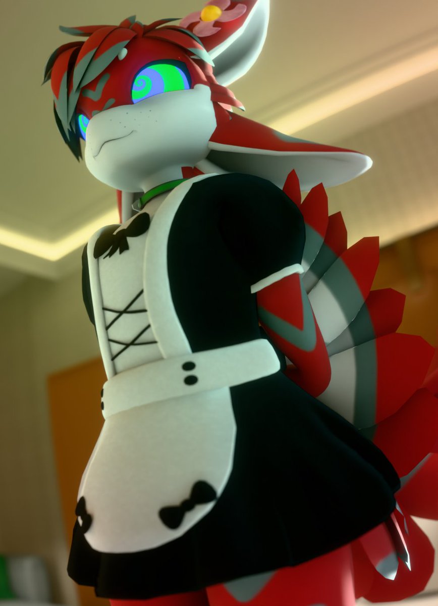 Hypnovember day 6 - Maid

Featuring Fluffy, as a good, obedient maid~

Bit lower effort today, as I'm working on other projects at the same time

#furry #hypnosis #hypnovember #maid