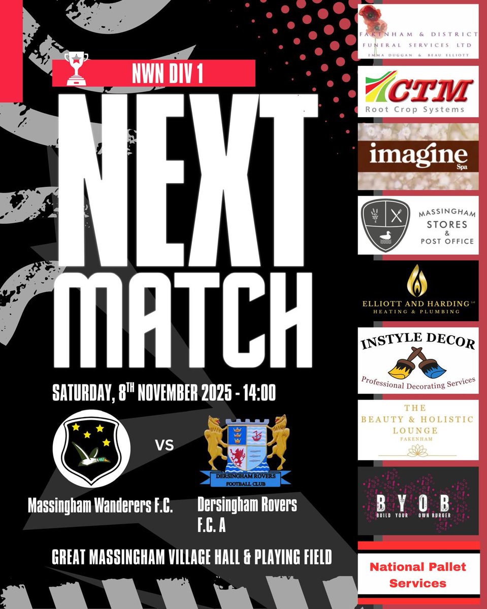 Massingham Wanderers FC (@massinghamfc) on Twitter photo 