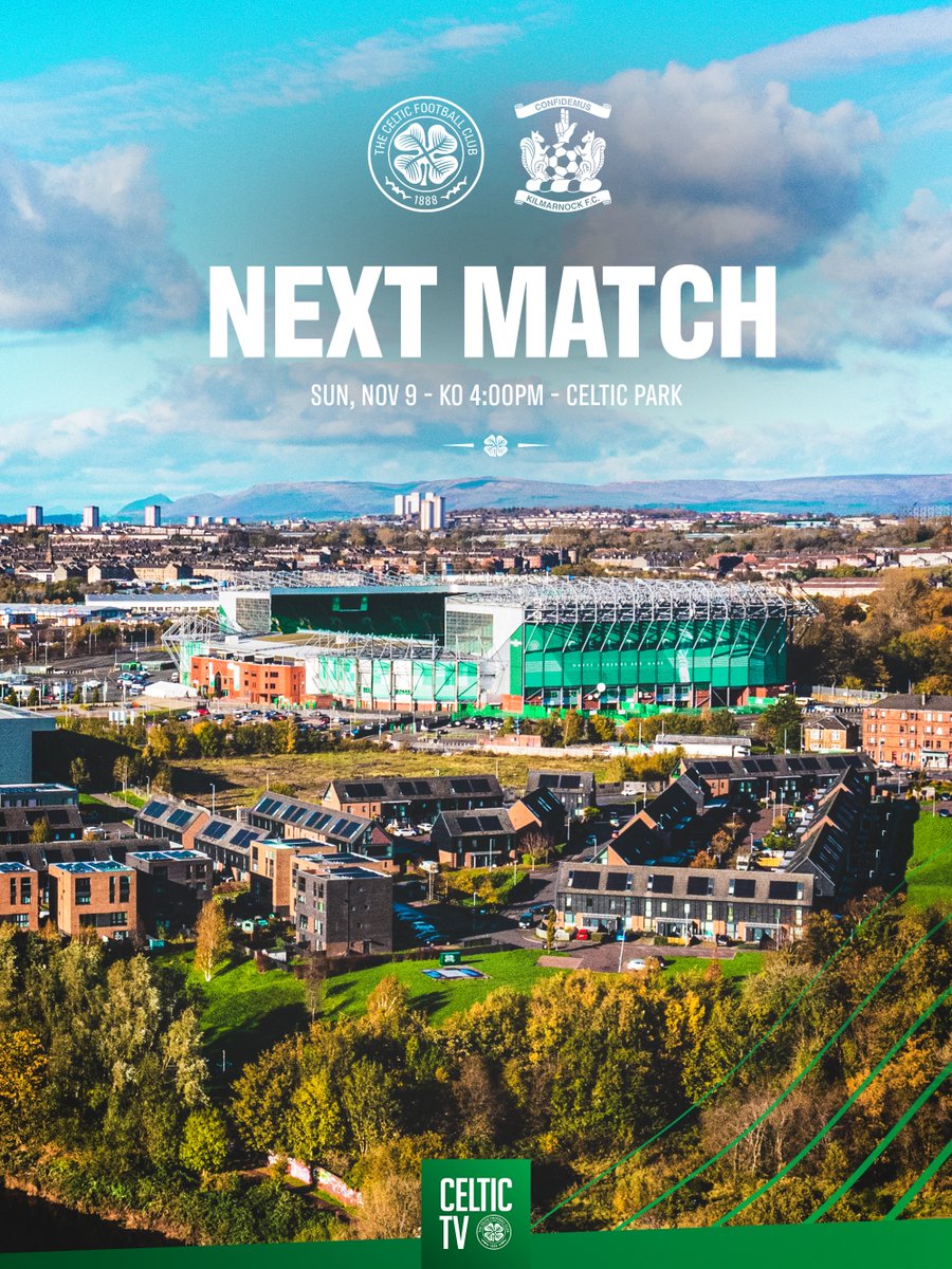 CelticFC's tweet image. We return home on Sunday 🏠

#CELKIL | #CelticFC🍀