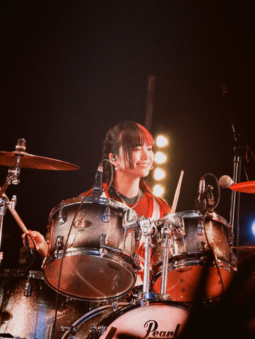 On stage media image