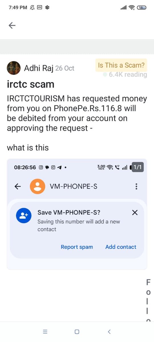 VivekTripathiSP's tweet image. Scam