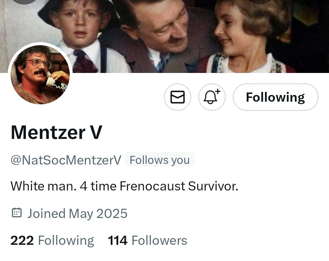 _SnOwDrOp_No1's tweet image. Fren needs BIG help. Please f⁰ll⁰w @NatSocMentzerV 🙏🫡