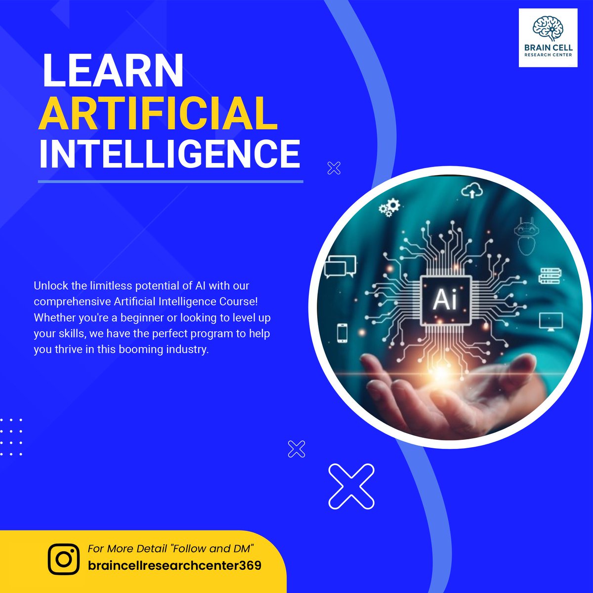 Braincell369's tweet photo. 🚀 TOP 5 HIGH-PAYING IT JOBS YOU CAN GET IN 2026! 
📅 Training sessions in progress!
📞 Call: 99945 94159
The tech industry is evolving faster than ever — and so are the opportunities! 
#TechTraining #ITJobs2026 #CareerGrowth #LearnWithBCRC #FutureReady #BrainCellResearchCentre https://t.co/UBKz6sVbfB