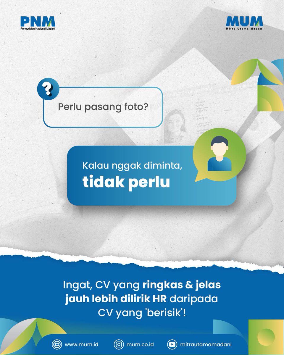 mum_id's tweet image. #TipsKarirMU #TIPSCV