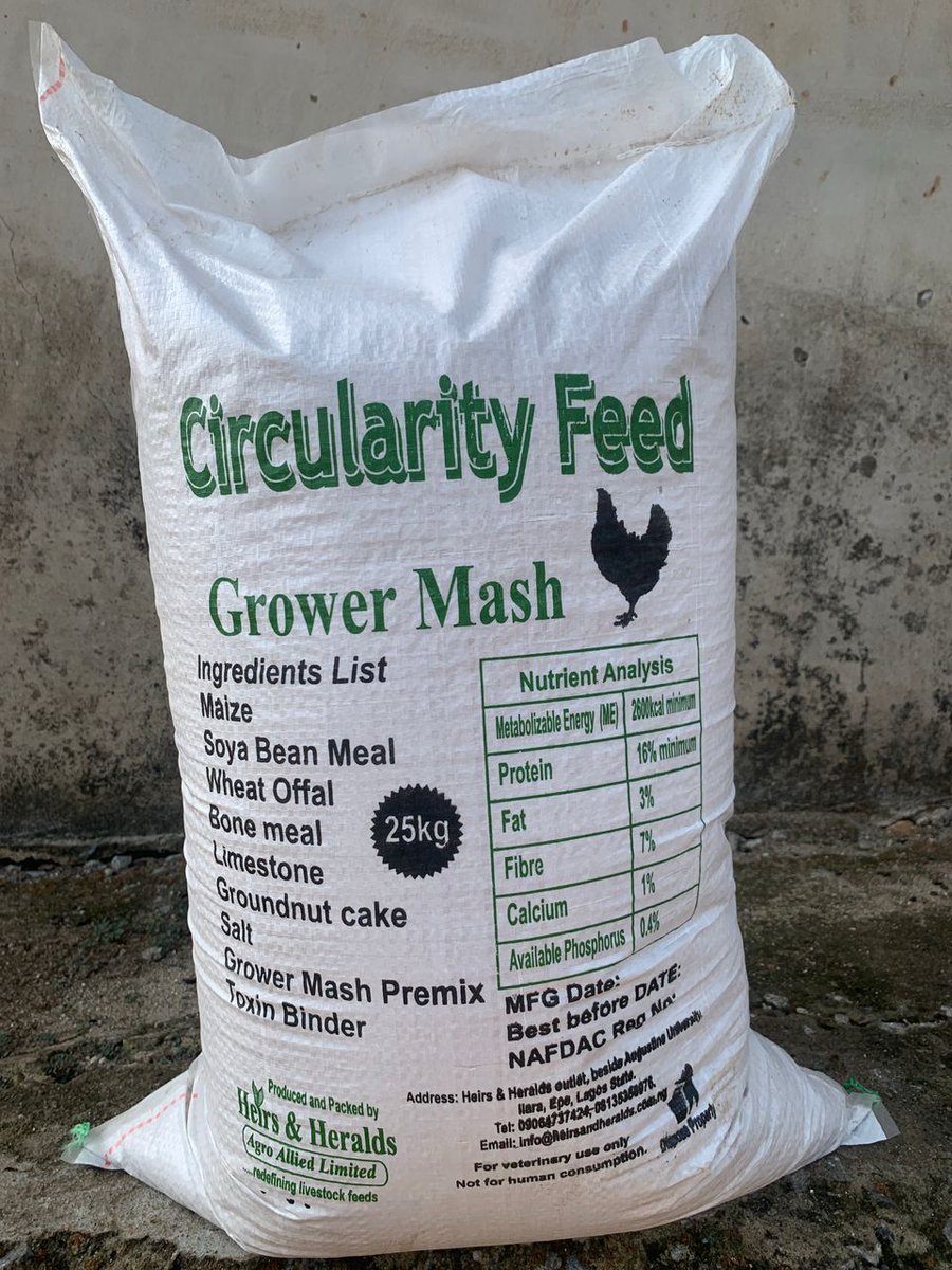 AgrikAce's tweet image. 🚨 Premium Livestock Feeds Now at AgrikAce!
Boost growth &amp;amp; egg production with our quality Circularity Feeds 💪🐓🐖

✅ Broiler Starter &amp;amp; Finisher
✅ Grower Mash
✅ Layer Mash
✅ Pig Feed

📞 +2348075635033 | 
📧 agrikace@gmail.com
#AgrikAce #PoultryFeed #Farmers #Agriculture