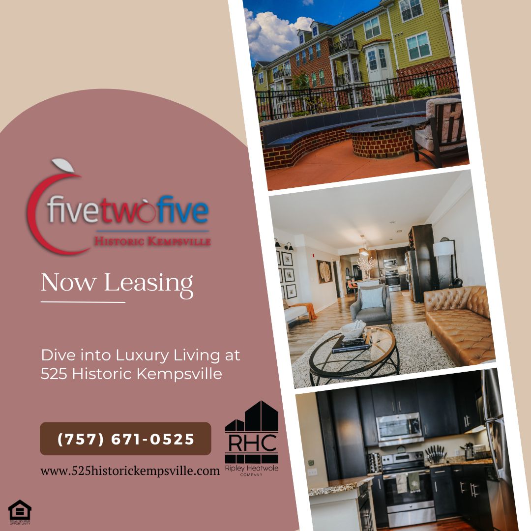 525vb's tweet image. Looking for a winter move-in? With select floor plans available in December and January, now’s the time to tour, reserve, and plan your next chapter at 525 Historic Kempsville.

757-671-0525 / 525historickempsville.com