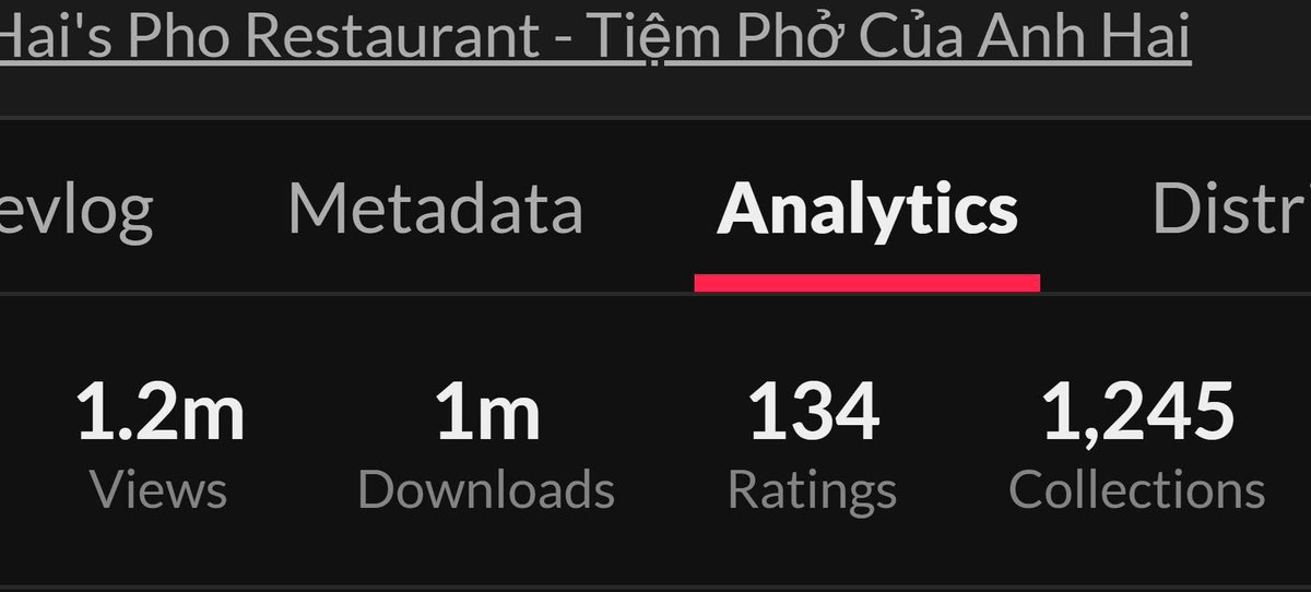 WE DID IT! 🎉
Brother Hai's Pho Restaurant officially hit 1M downloads in just two weeks since launch! 😭❤️
My heart is overflowing with gratitude and emotion. This incredible milestone wouldn't have been possible without your amazing support. Thank you, thank you, thank you! 🙏