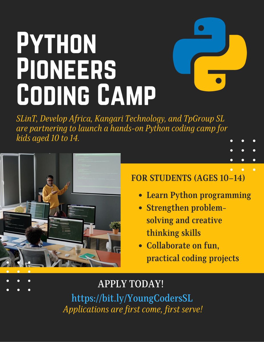 Sierra Leoneans in Technology (SLinT) tweet media