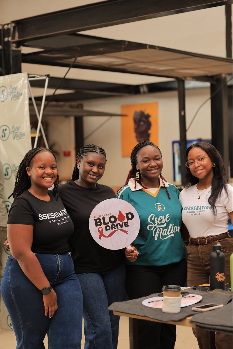 MotivUG's tweet photo. Not all heroes wear capes! 💪🏽
We are live at the Pulse of Life Blood Drive happening right now at MoTIV. Come through, roll up your sleeve, and donate some blood — or just be part of the good vibes and community energy! ❤️
#PulseOfLife #DonateBlood #SaveLives https://t.co/MP1juhsM89