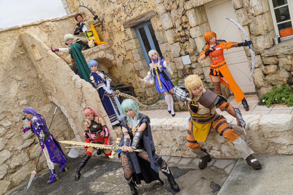 kamokatedanmaka's tweet image. 【cosplay】
ファイアーエムブレム風花雪月
 Fire Emblem: Three Houses.
金鹿の学級 goldendeer

 俺たちは弱き者だ。
 だからこそ手を取って、
 心で触れ合い、ともに戦うんだ。

📷️ @rino_camera
#fireemblemcosplay 
#天下の愉快な金鹿あわせ 
素晴らしいメンバーはリプ欄に記載させて頂きます