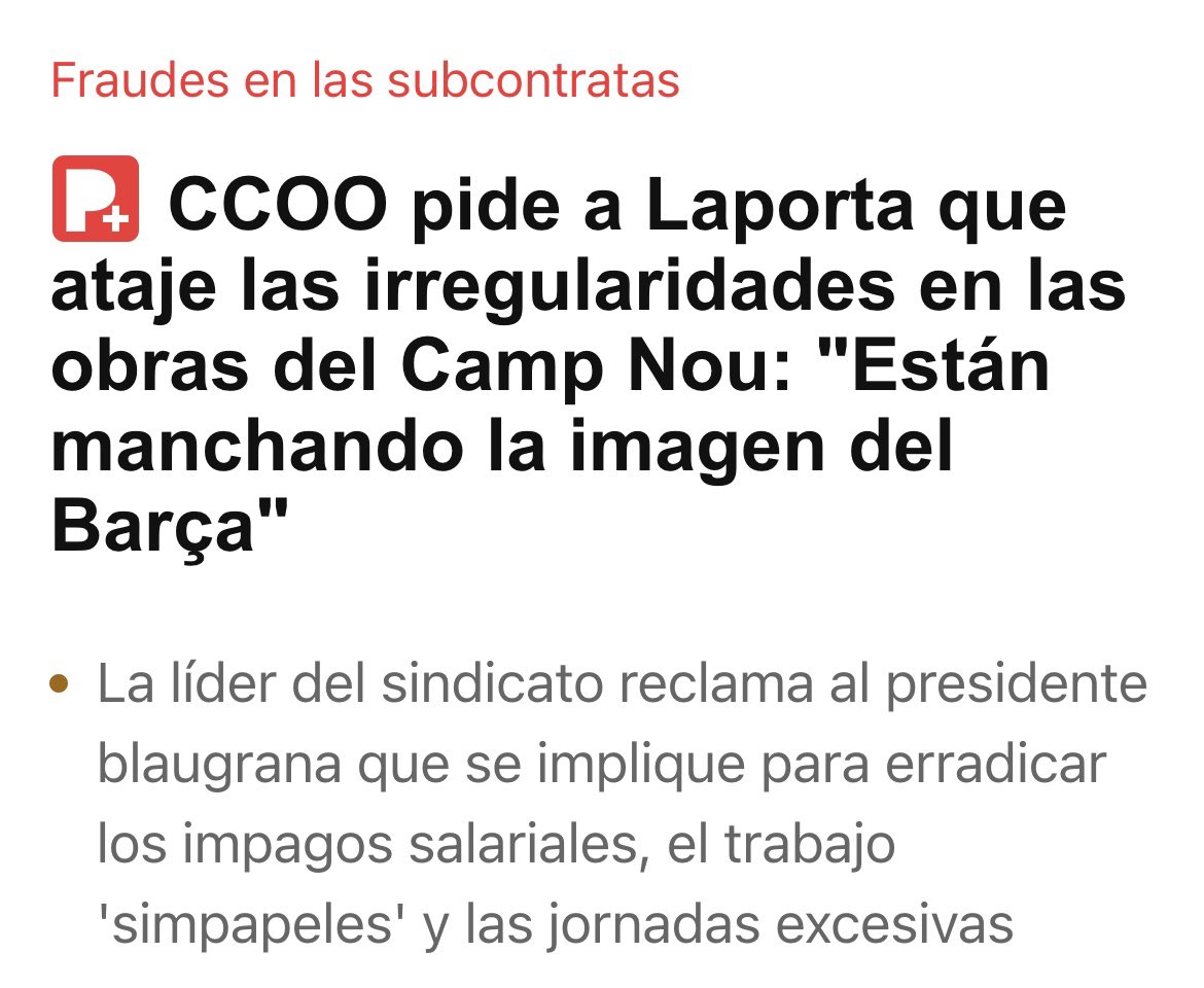 ccoocatalunya's tweet photo. Demanem al @FCBarcelona_cat que s’impliqui en les solucions i s’acabi amb l’explotació i la repressió sindical https://t.co/lBppsZiqqx