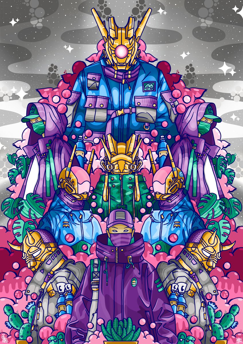 ✨Resistance 
☁️35 xtz  
✨10 editions 
☁️ Freshly minted 
🔗 In comments