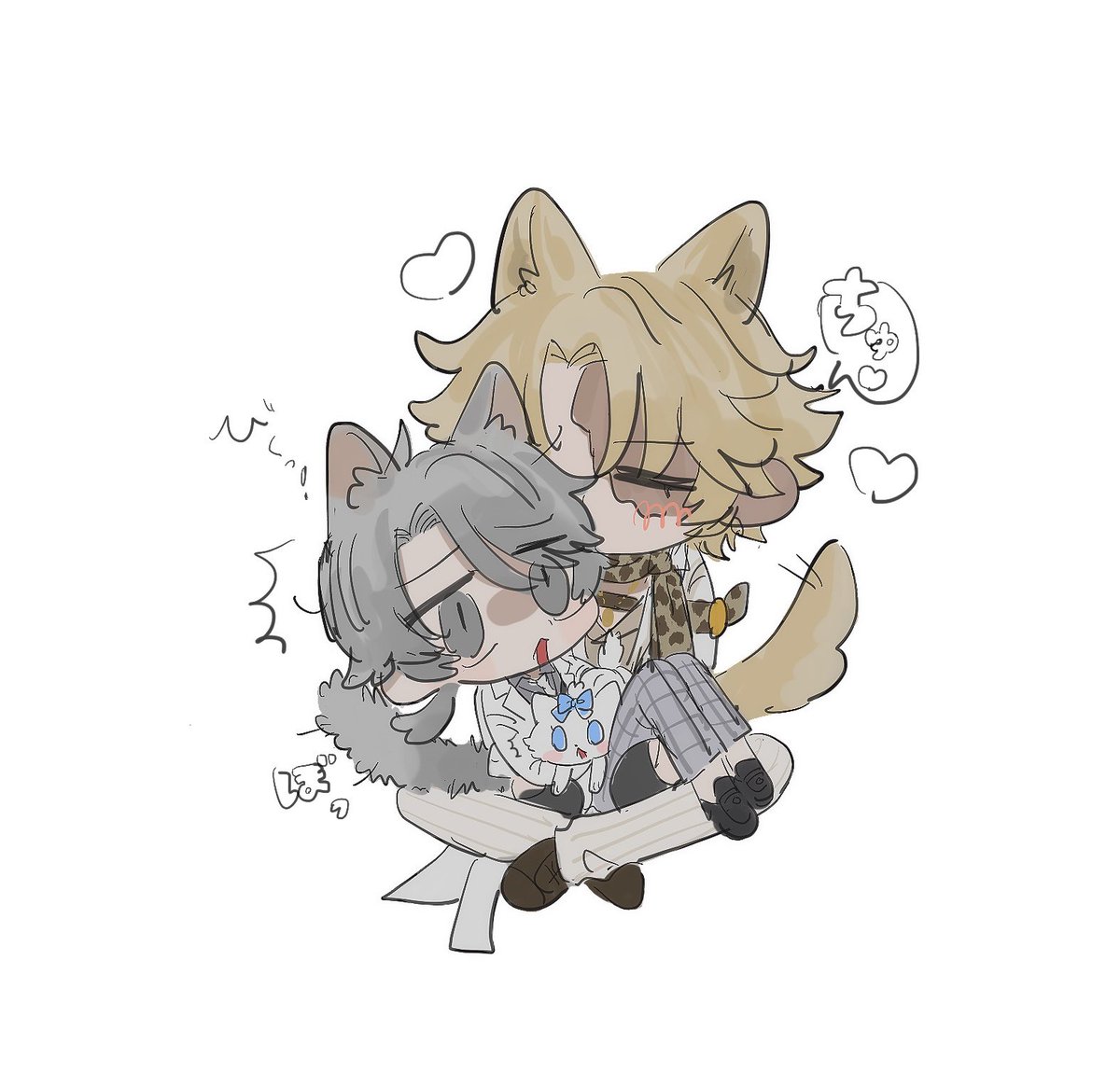 chikuwa_1616's tweet image. ロナガト🧲⚰️