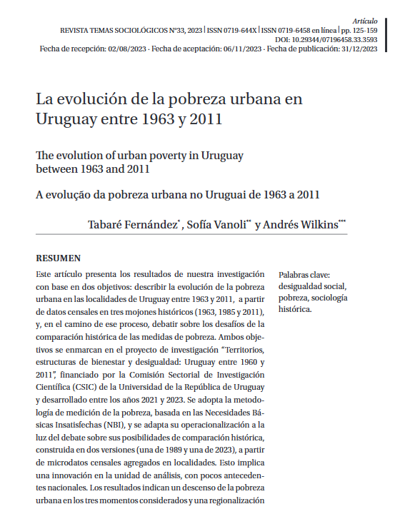 Revista Temas Sociológicos tweet media