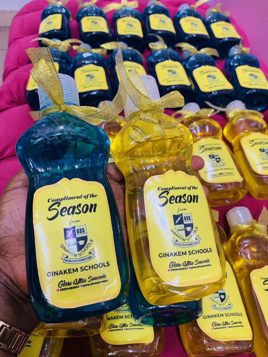 WhitemarkF's tweet photo. @odesanmijamal_ For that special occasion 
Glowultra dishwashing liquid soap souvenirs is your sure plug 🔌 
We deliver nationwide 

Comes in different sizes and colors 
MMQ is 50pcs and above
1 liter -1400
500ml -900
300ml -700
250ml -600
150ml -500

Location- Lagos 
08094403644 https://t.co/ydw70ScKNk
