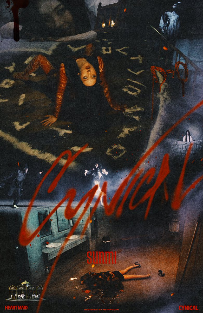 MEITINGUAN's tweet photo. ✶ 海报设计 ✶
SUNMI - CYNICAL ​​​

#선미 #SUNMI 
#HEART_MAID #CYNICAL https://t.co/INMSI2dzTk