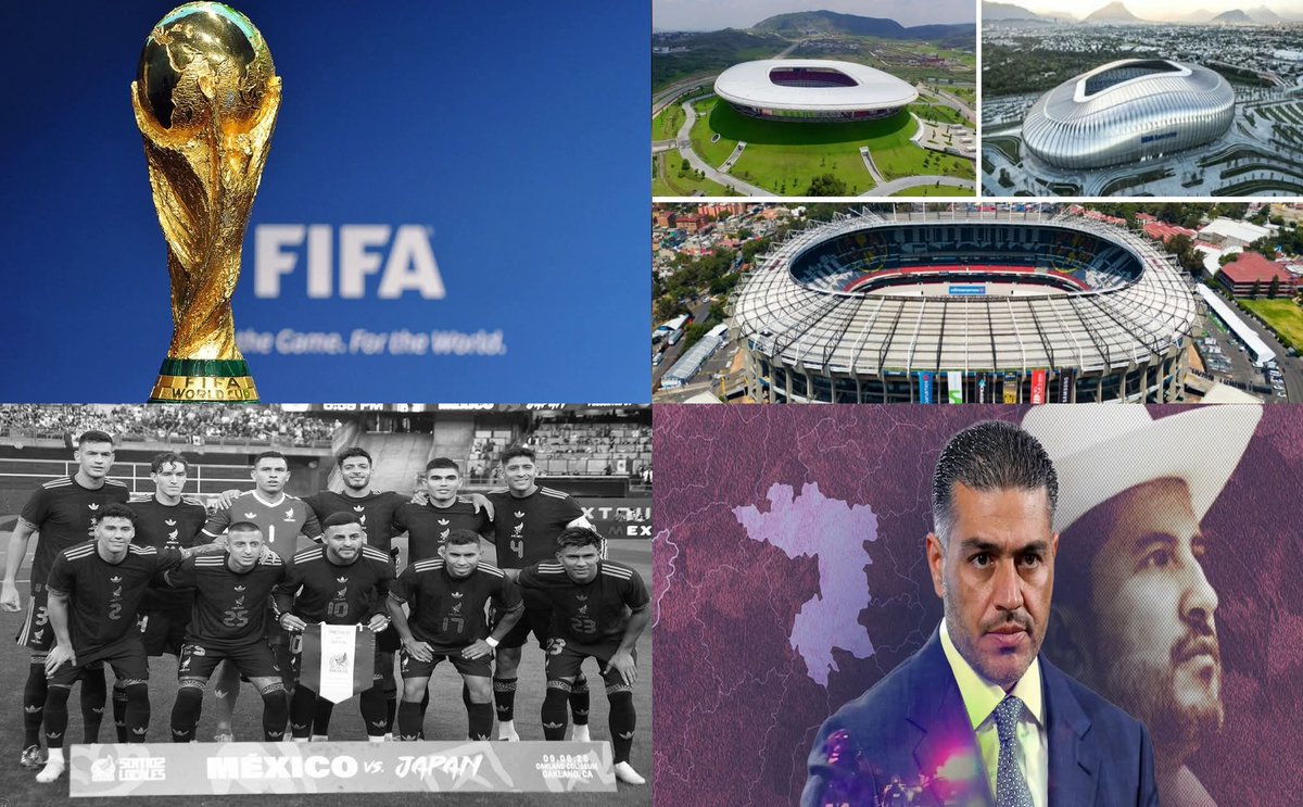 ElGallitodeTj's tweet photo. CANCELARÍAN EL MUNDIAL EN MÉXICO!! Ante los antecedentes en Michoacán la #FIFA estaría solicitando a la Federación Mexicana un programa integral de seguridad de los inmuebles en Mexico Ciudad de México Guadalajara y Monterrey y Centros de Alto Rendimiento CAR para el Mundial 2026 https://t.co/UER4riTGEu