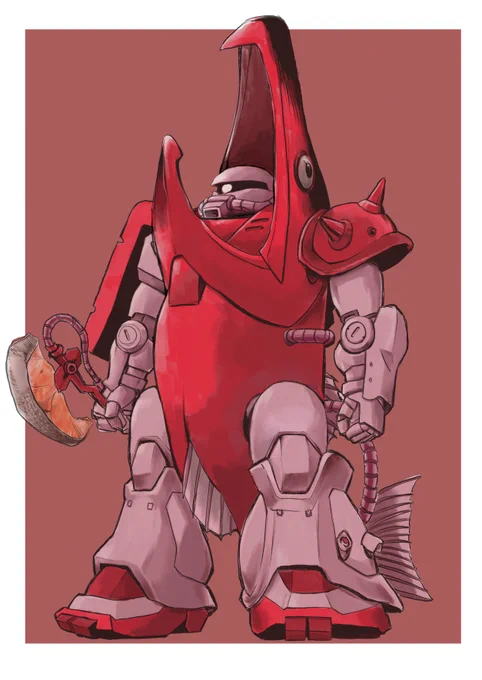 #いいザクの日 【再掲】 「人間に鮭だけを食わす機械かよ!」 #機動戦士ガンダム