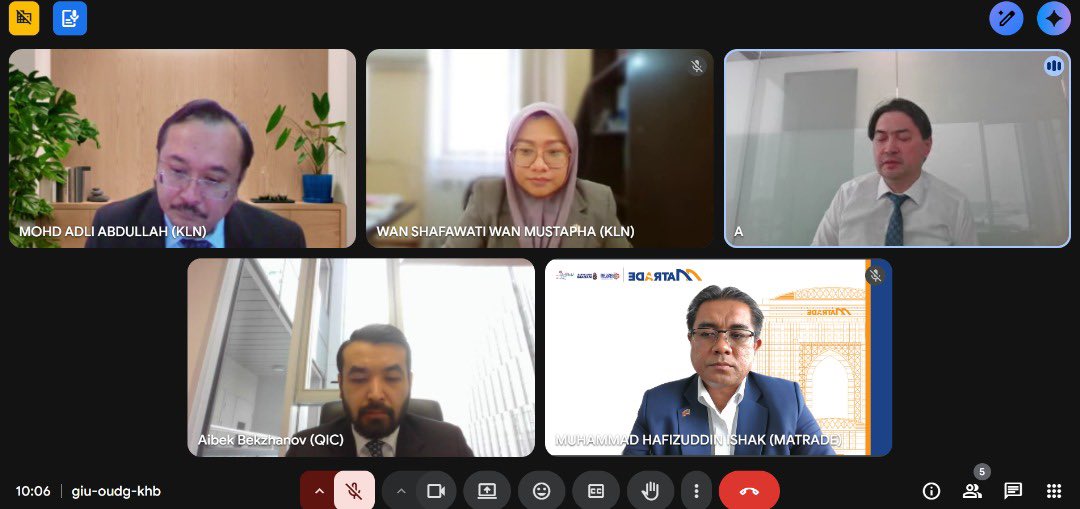 MYEmbAstana's tweet image. The meeting served as a platform to explore opportunities for expanding economic cooperation, enhancing bilateral trade and investment, and strengthening partnerships between Malaysia and Kazakhstan.

#EconomicDiplomacy #BilateralRelations #MATRADE #MIDA #MWAstana