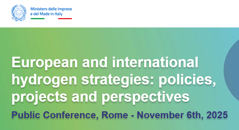 mimit_gov's tweet photo. 📌 Il ministro @adolfo_urso, alle ore 14.30, interviene all’Assemblea Generale sull’#IPCEI #idrogeno “European and international hydrogen strategies: policies, projects and perspectives".
Diretta streaming 👉🏻https://t.co/ciJPP6WTOq https://t.co/6rNQVQ0O5i