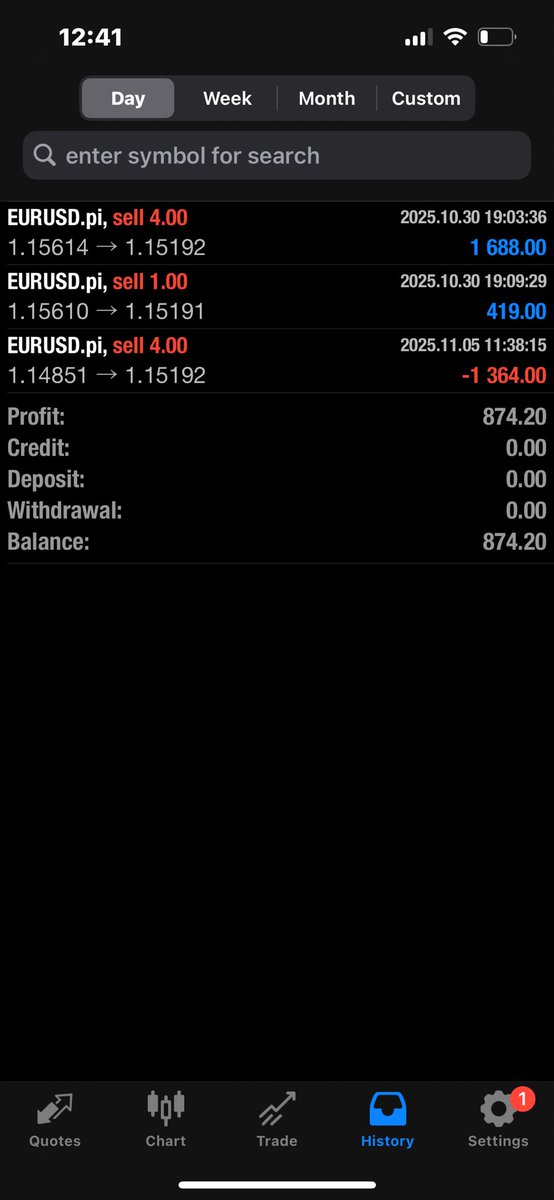 michaelbanksfx's tweet image. I’ve officially deleted EURUSD from my watchlist.
At this point, I can confidently say EURUSD is the most stupid pair in the market. 🤦🏽‍♂️

Like how do I explain this that I saw $5000 and came out with almost nothing. Entered since on Thursday last week.