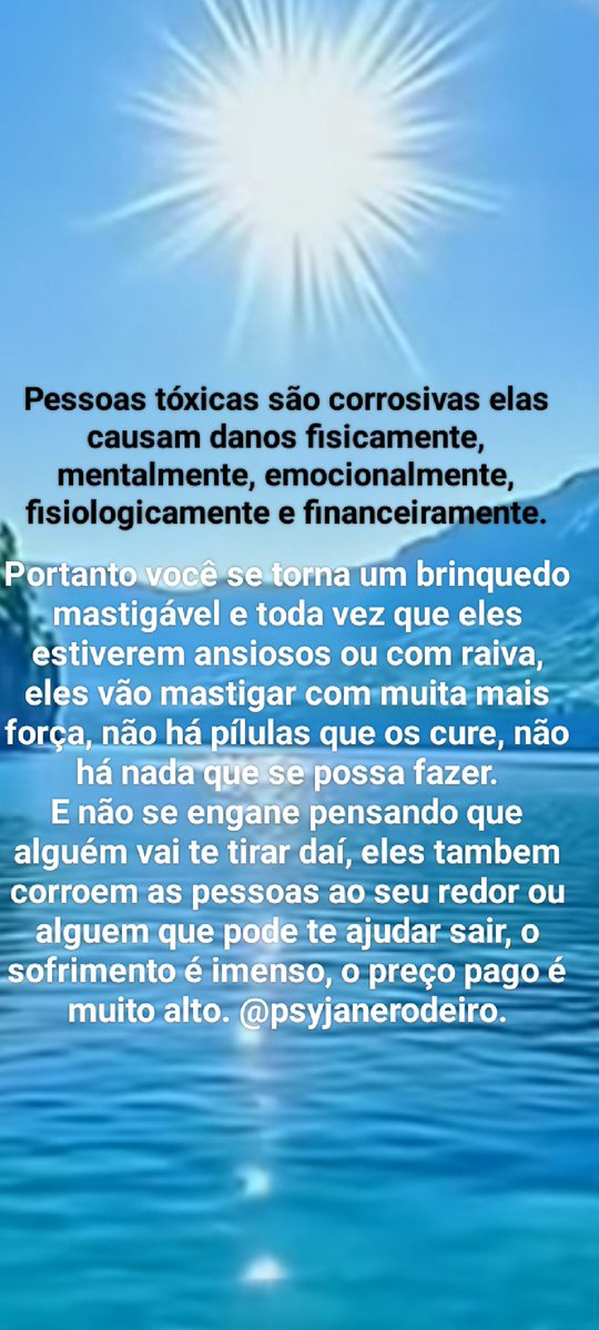 psyjanerodeiro's tweet image. Você não precisa ser casada ou casado com alguem tóxico para sofrer danos, você poder ter tóxicos na familia, no trabalho, na  Universidade ou escola, vizinhos, amizades essas pessoas estão em toda parte, Infelizmente.