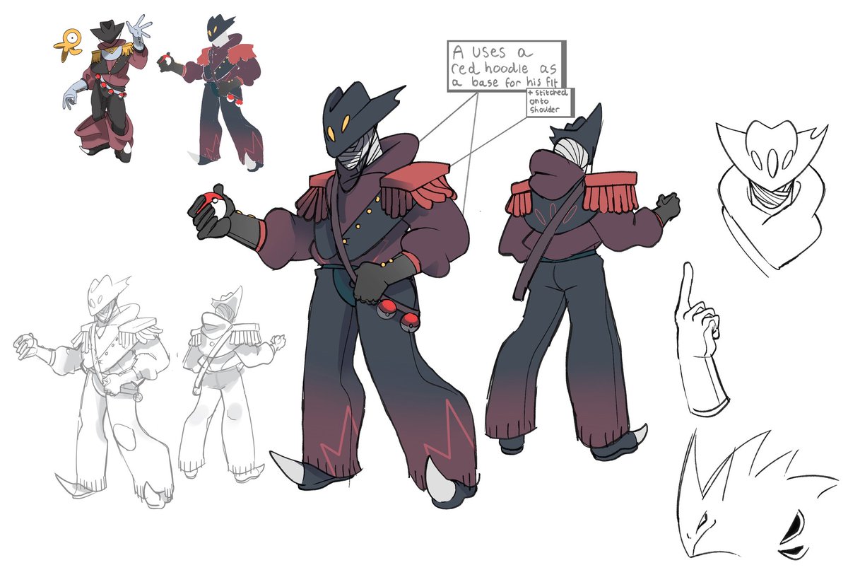 ehclock's tweet image. #pokemonoc #pokemon #trainer #oc